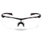 Carhartt Cayce, Safety Glasses, Anti-Fog, clear Lens, Black Frame CHB910ST - alternate 2